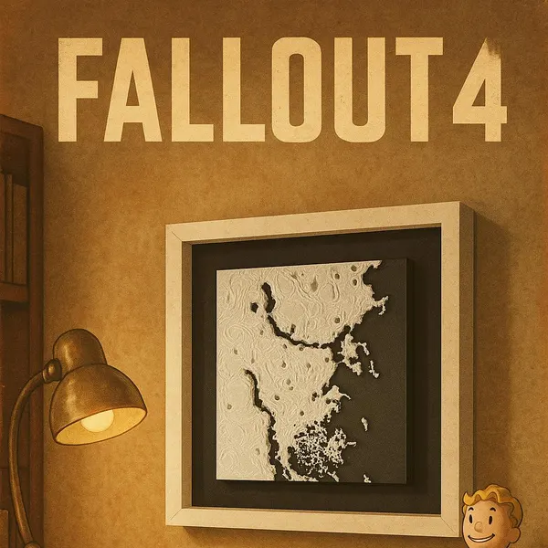 Fallout 4 themed desk accessories by JOE11T